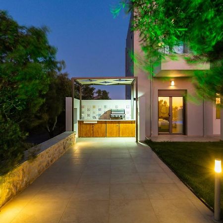 Villa Anemolia Lefkogeia Bagian luar foto