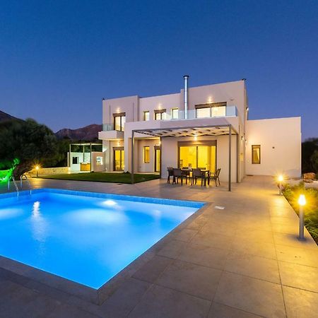 Villa Anemolia Lefkogeia Bagian luar foto