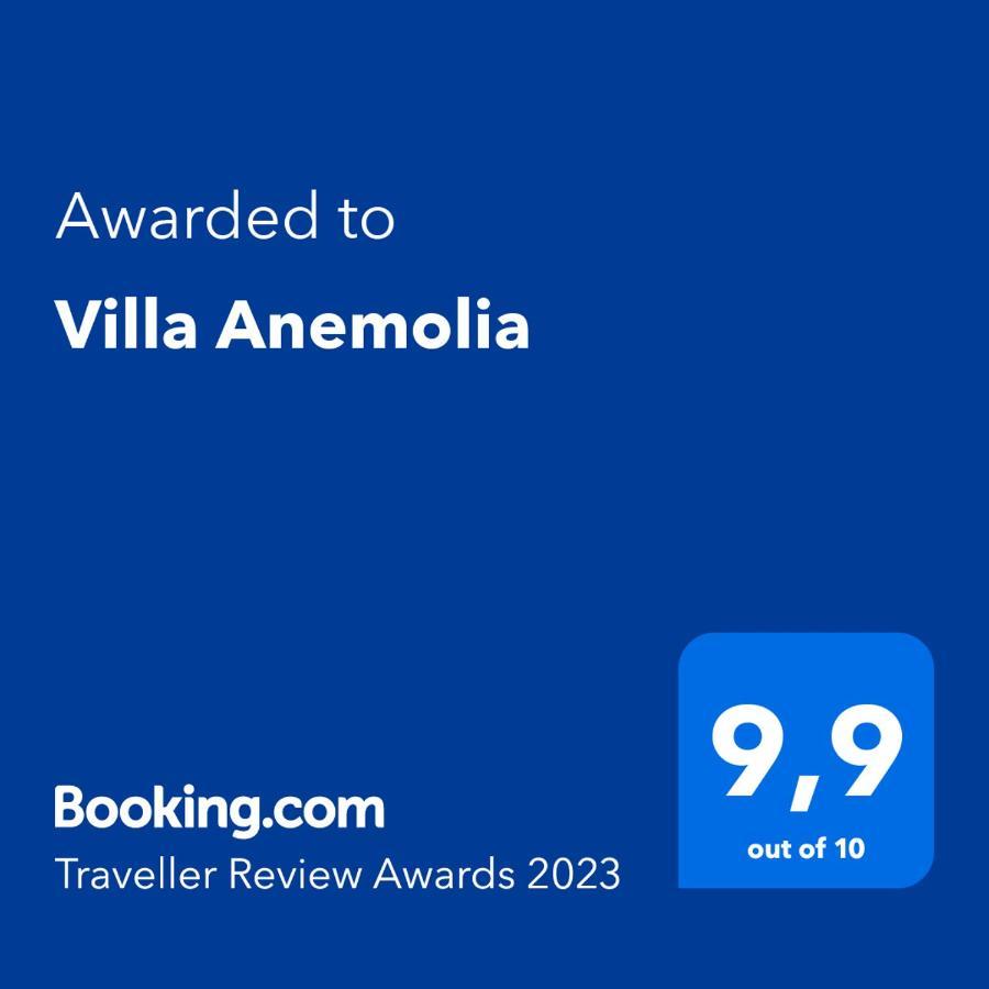 Villa Anemolia Lefkogeia Bagian luar foto