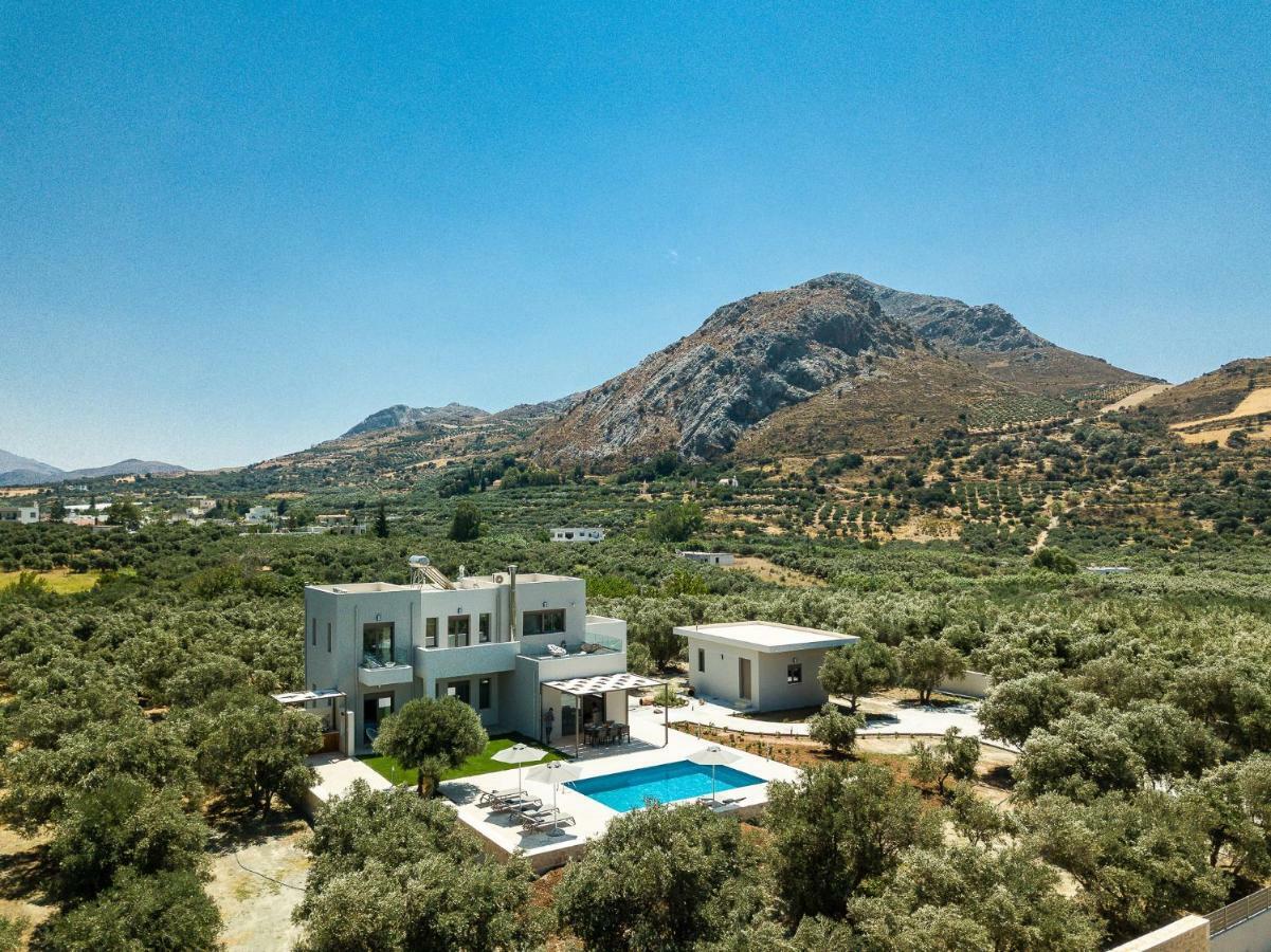 Villa Anemolia Lefkogeia Bagian luar foto