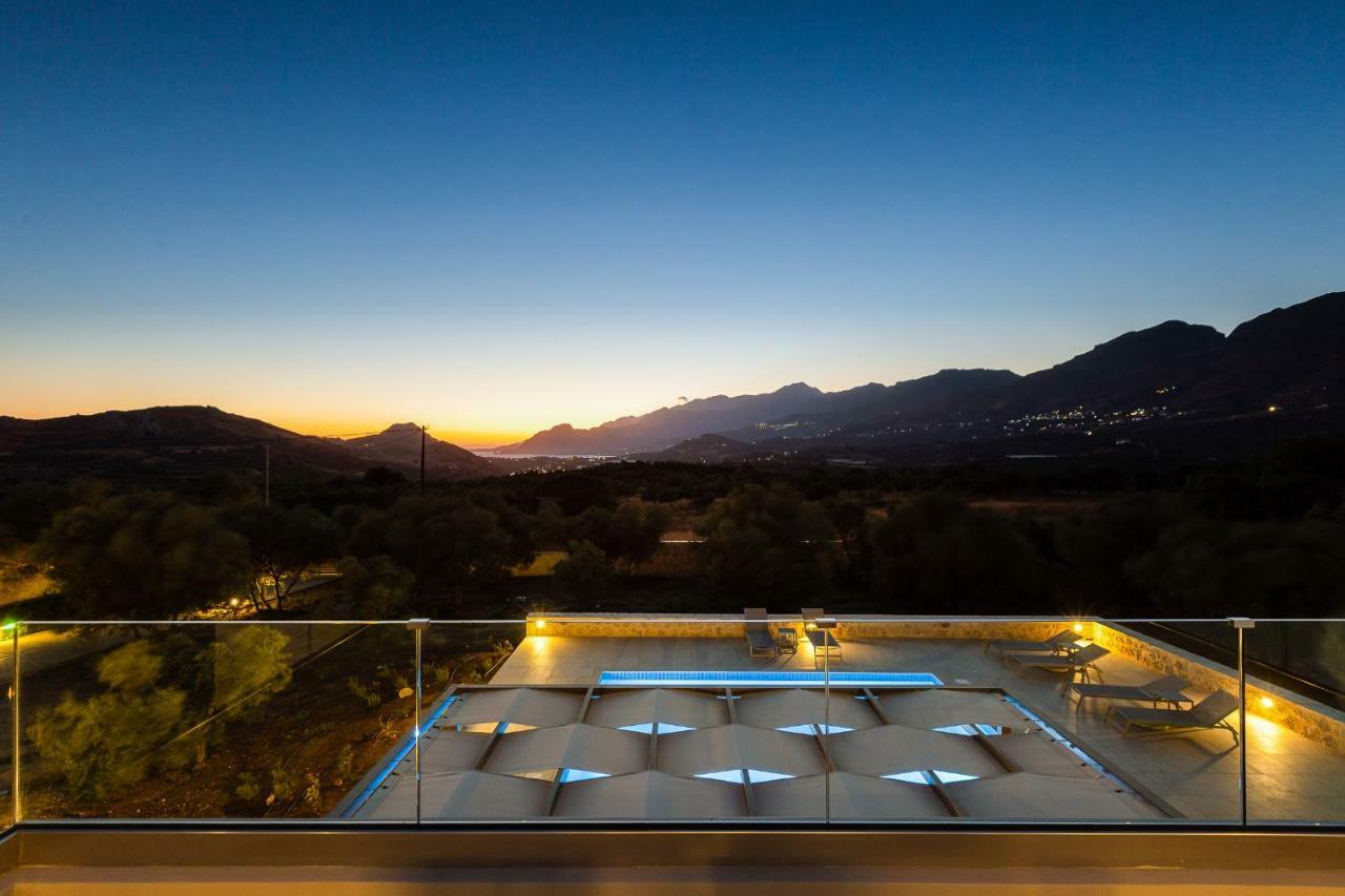 Villa Anemolia Lefkogeia Bagian luar foto