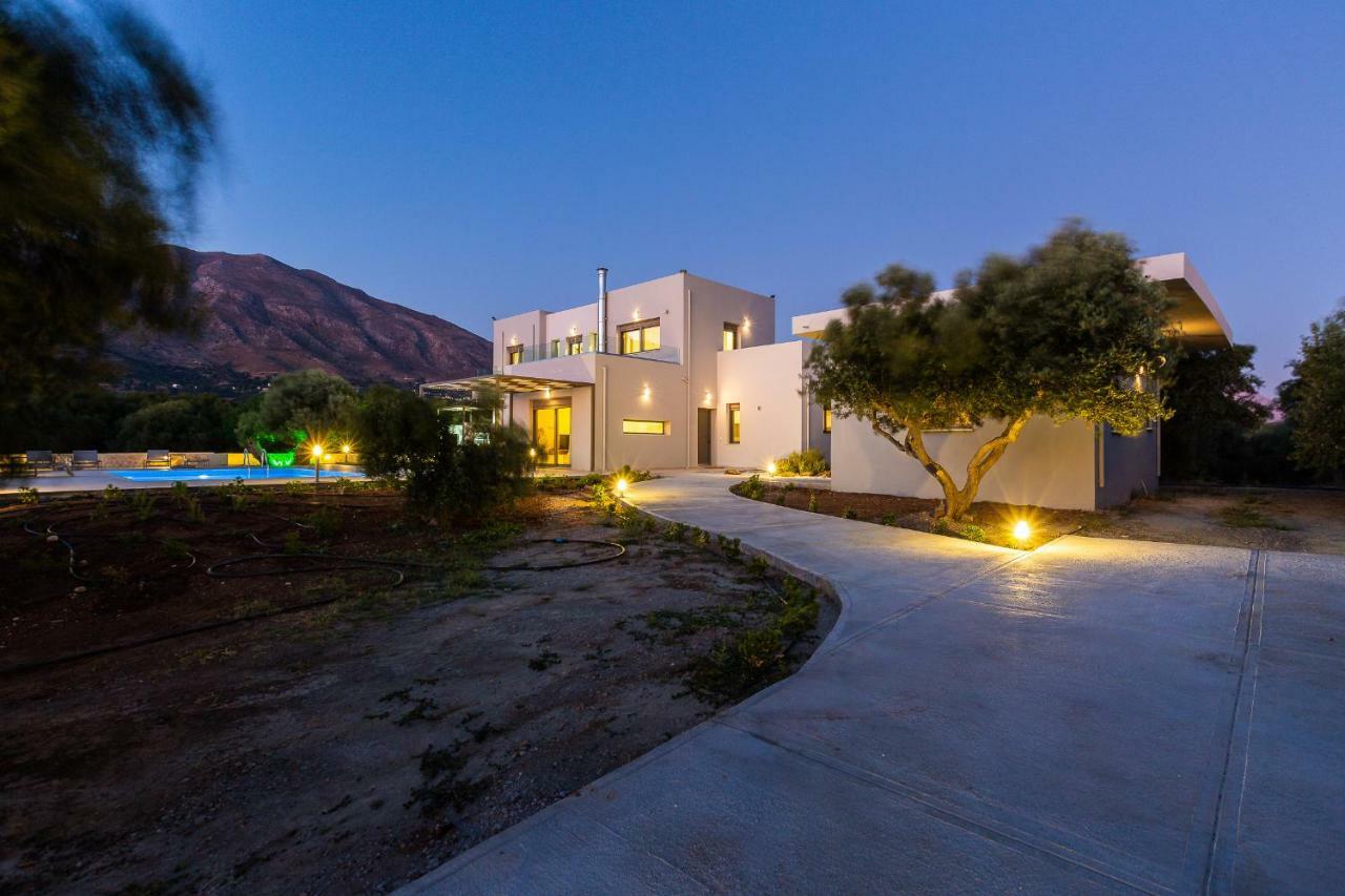 Villa Anemolia Lefkogeia Bagian luar foto