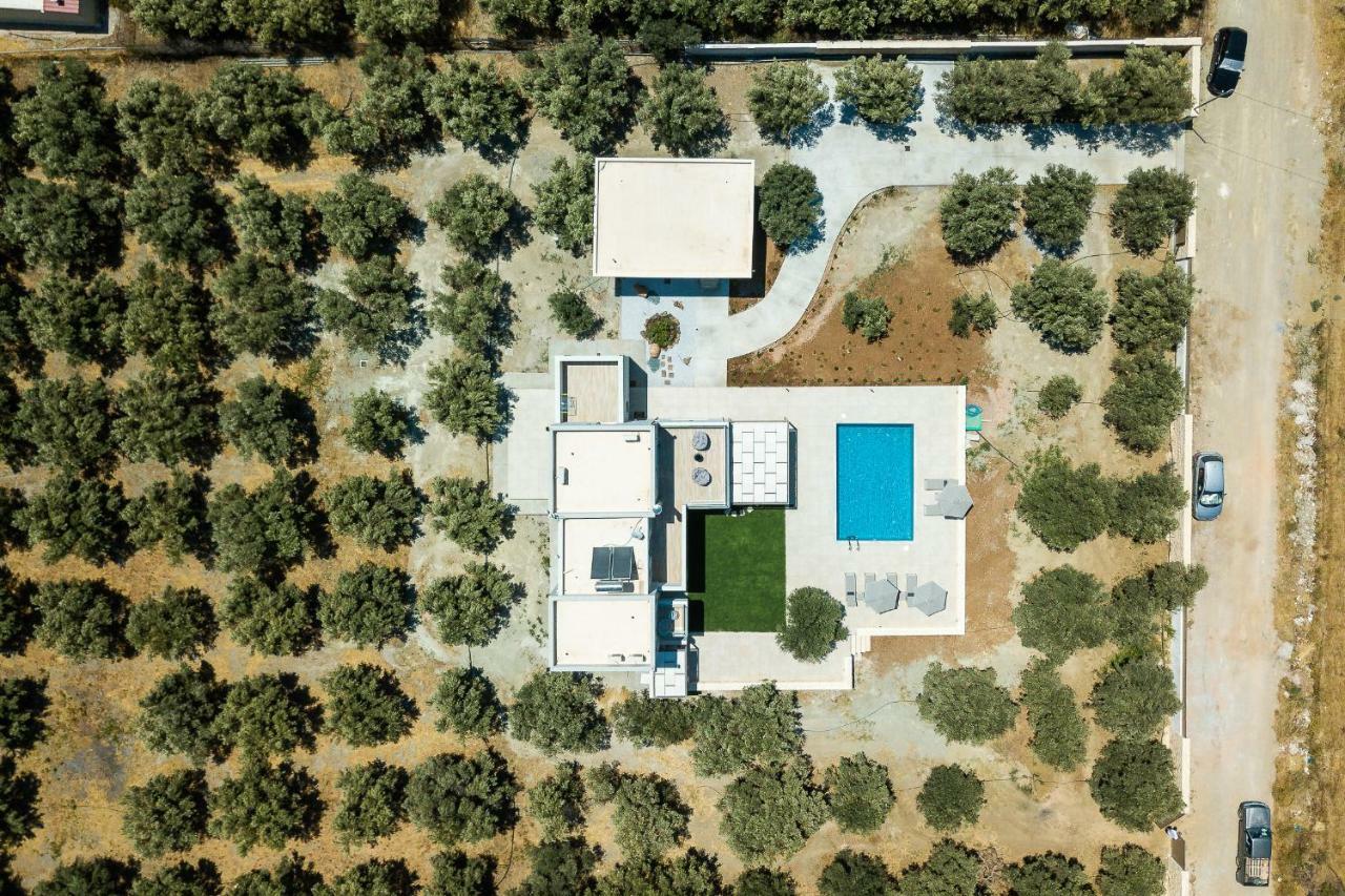 Villa Anemolia Lefkogeia Bagian luar foto