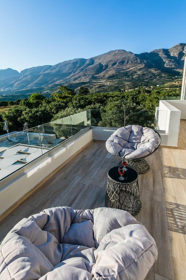 Villa Anemolia Lefkogeia Bagian luar foto