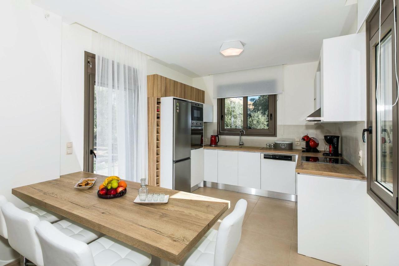 Villa Anemolia Lefkogeia Bagian luar foto