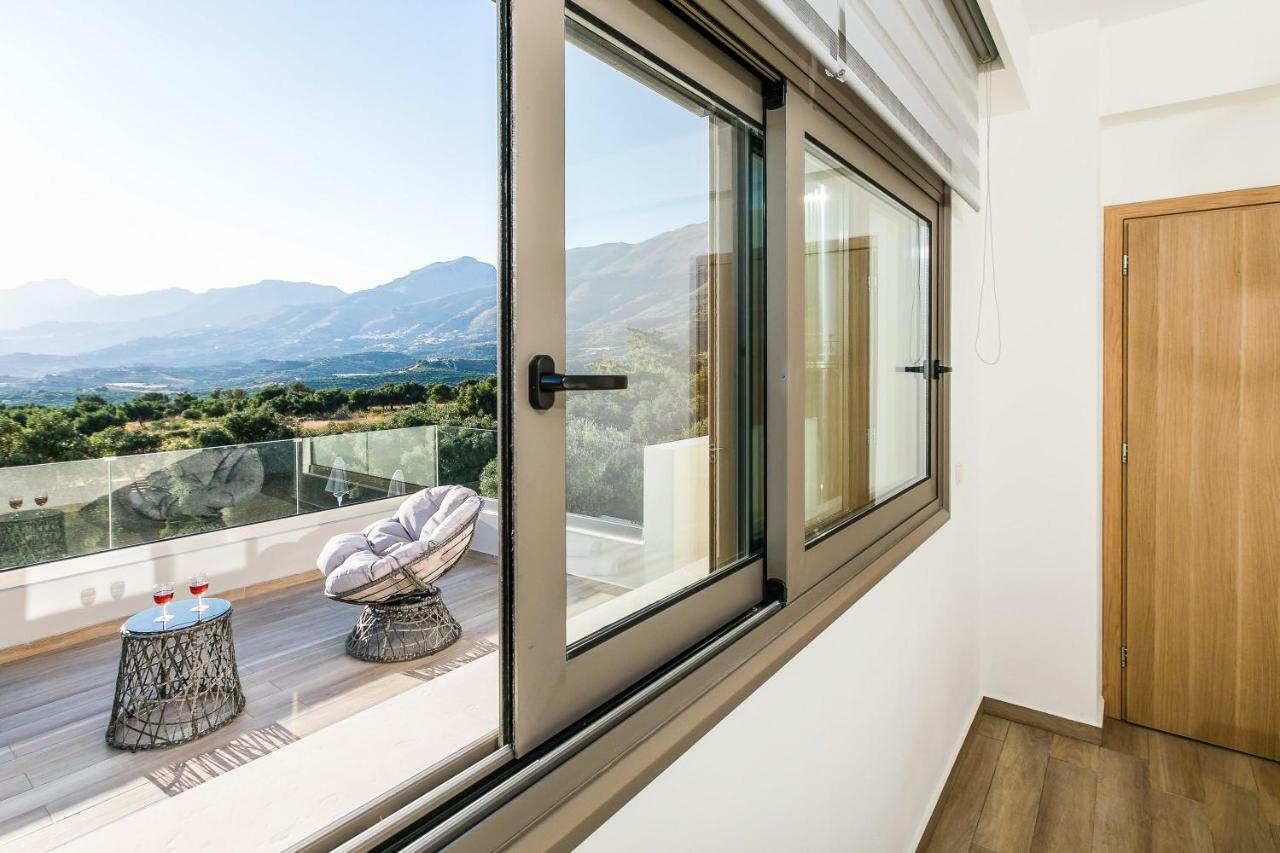 Villa Anemolia Lefkogeia Bagian luar foto