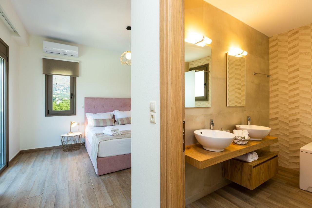 Villa Anemolia Lefkogeia Bagian luar foto