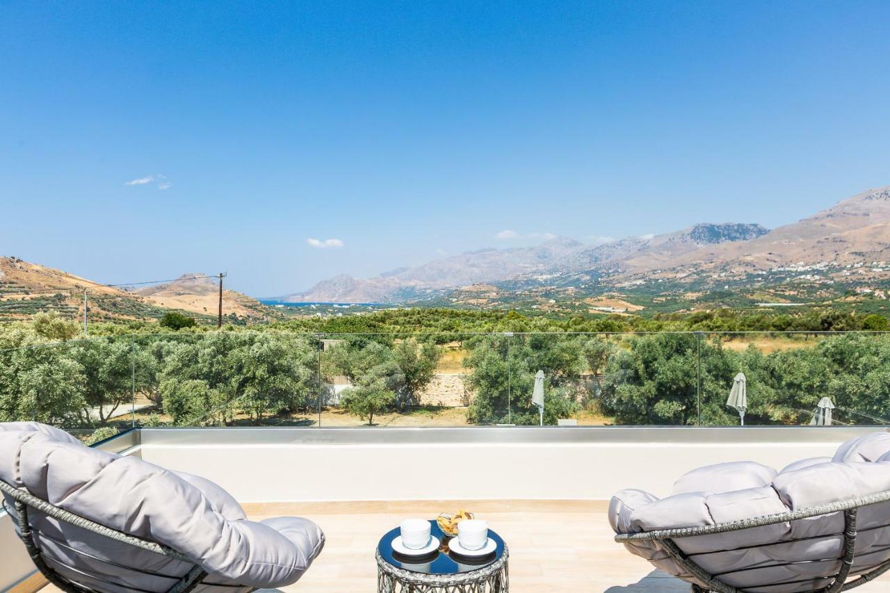 Villa Anemolia Lefkogeia Bagian luar foto