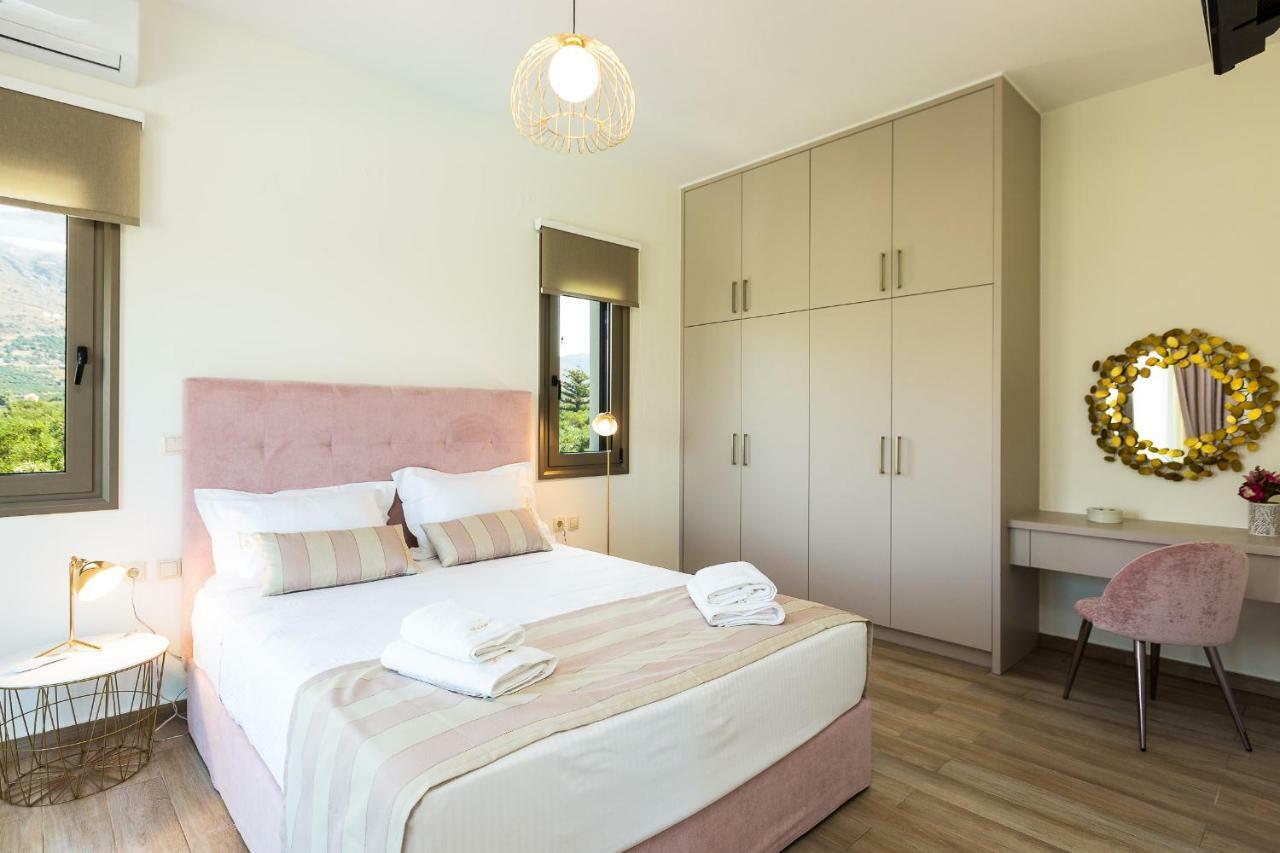 Villa Anemolia Lefkogeia Bagian luar foto