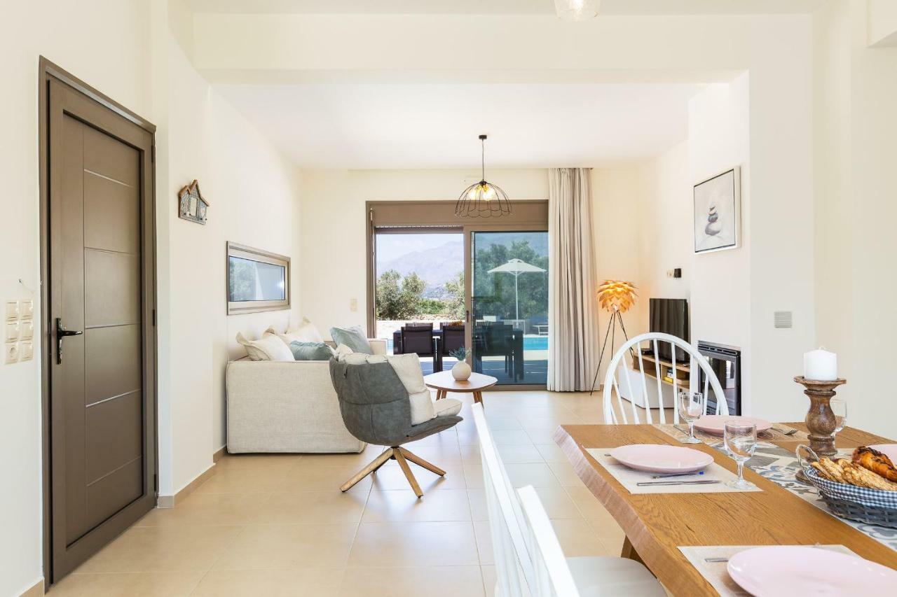 Villa Anemolia Lefkogeia Bagian luar foto