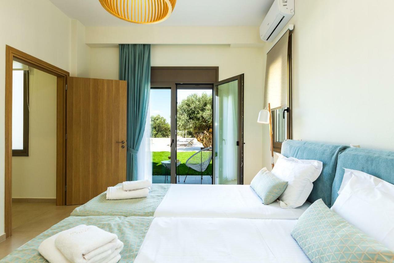 Villa Anemolia Lefkogeia Bagian luar foto