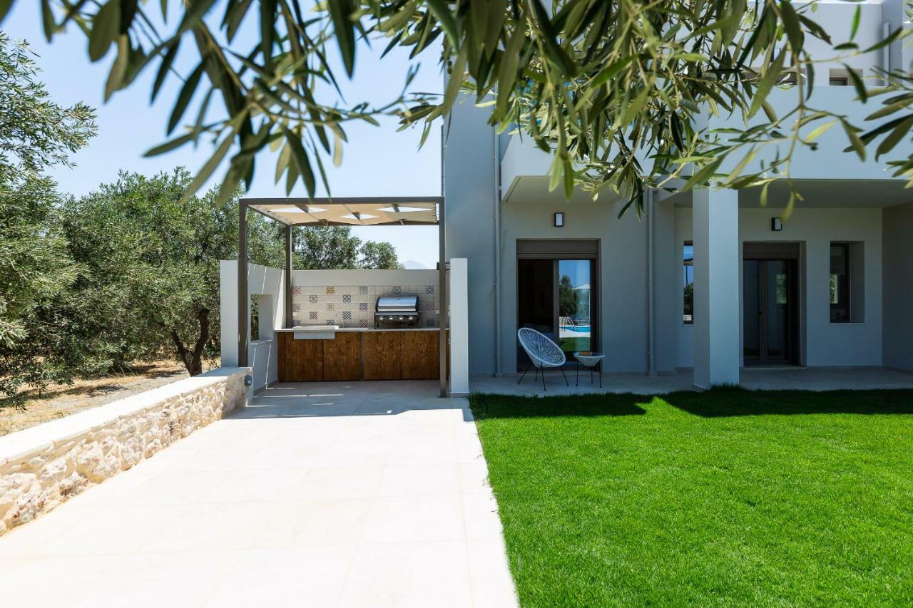 Villa Anemolia Lefkogeia Bagian luar foto