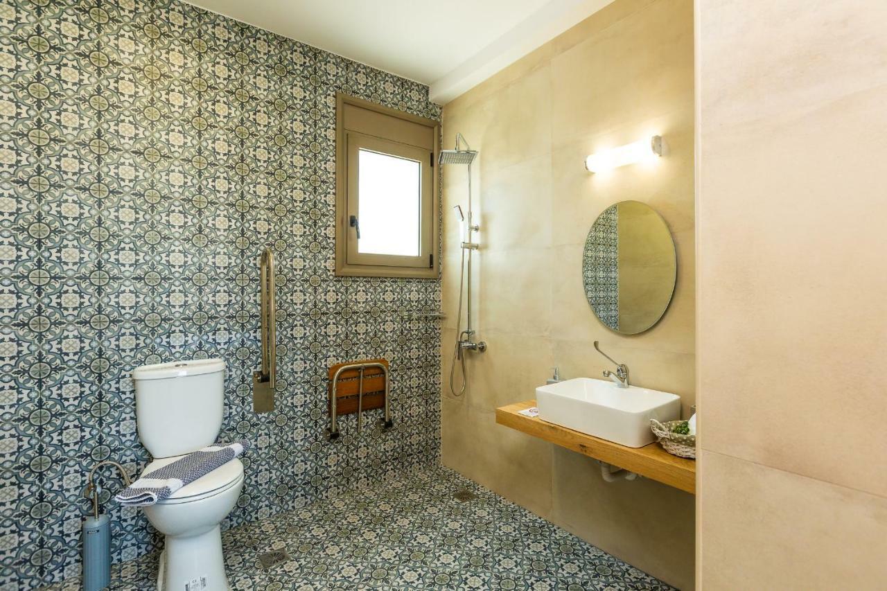 Villa Anemolia Lefkogeia Bagian luar foto